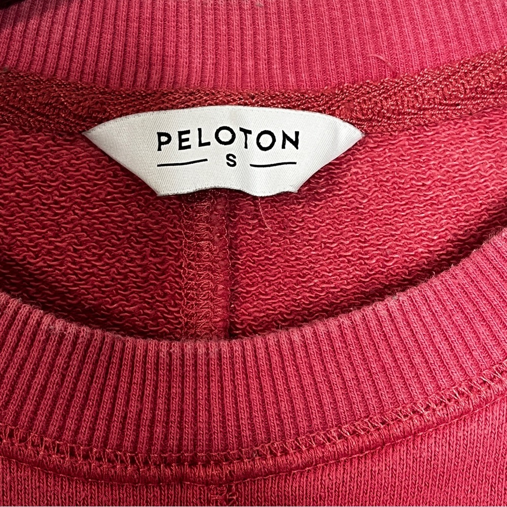 Peloton Patchwork Crew Pullover Top - image 4